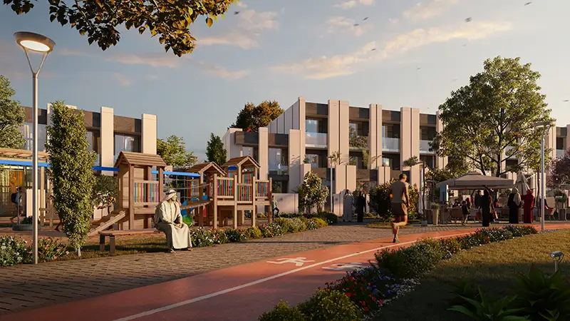 Reportage Village Townhouses in Dubailand